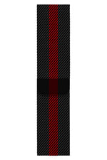 Apple Watch Uyumlu Metal Milano Loop Racing Red  bikordon