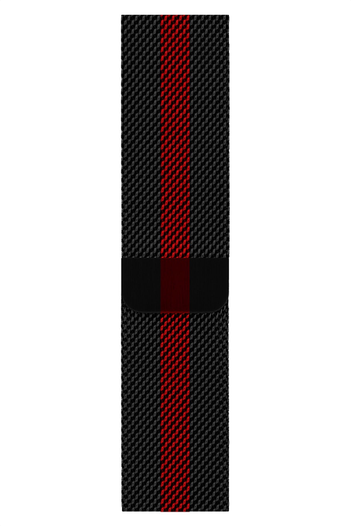 Apple Watch Uyumlu Metal Milano Loop Racing Red  bikordon