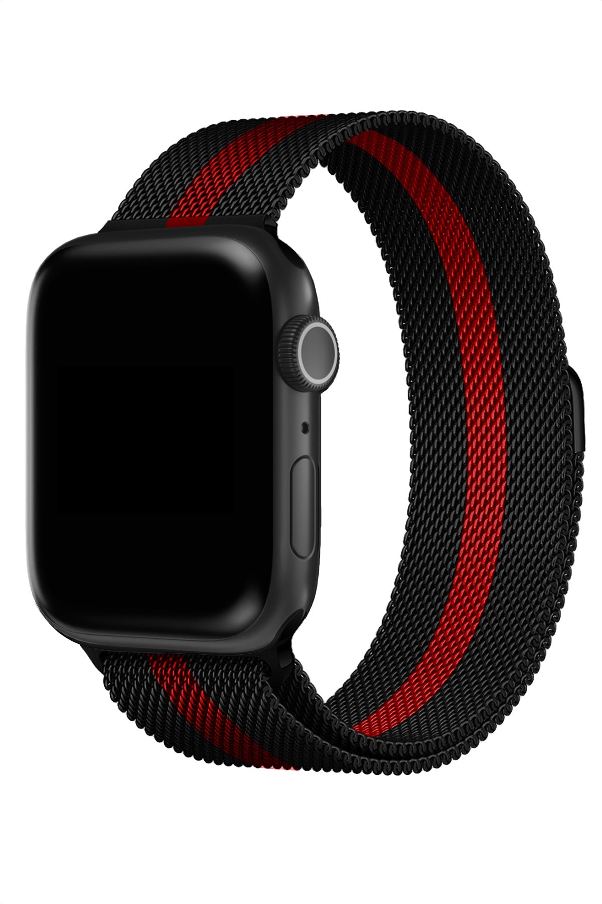 Apple Watch Uyumlu Metal Milano Loop Racing Red  bikordon