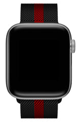 Apple Watch Uyumlu Çelik Milano Loop Racing Red