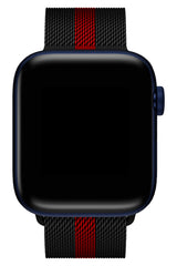Apple Watch Uyumlu Çelik Milano Loop Racing Red