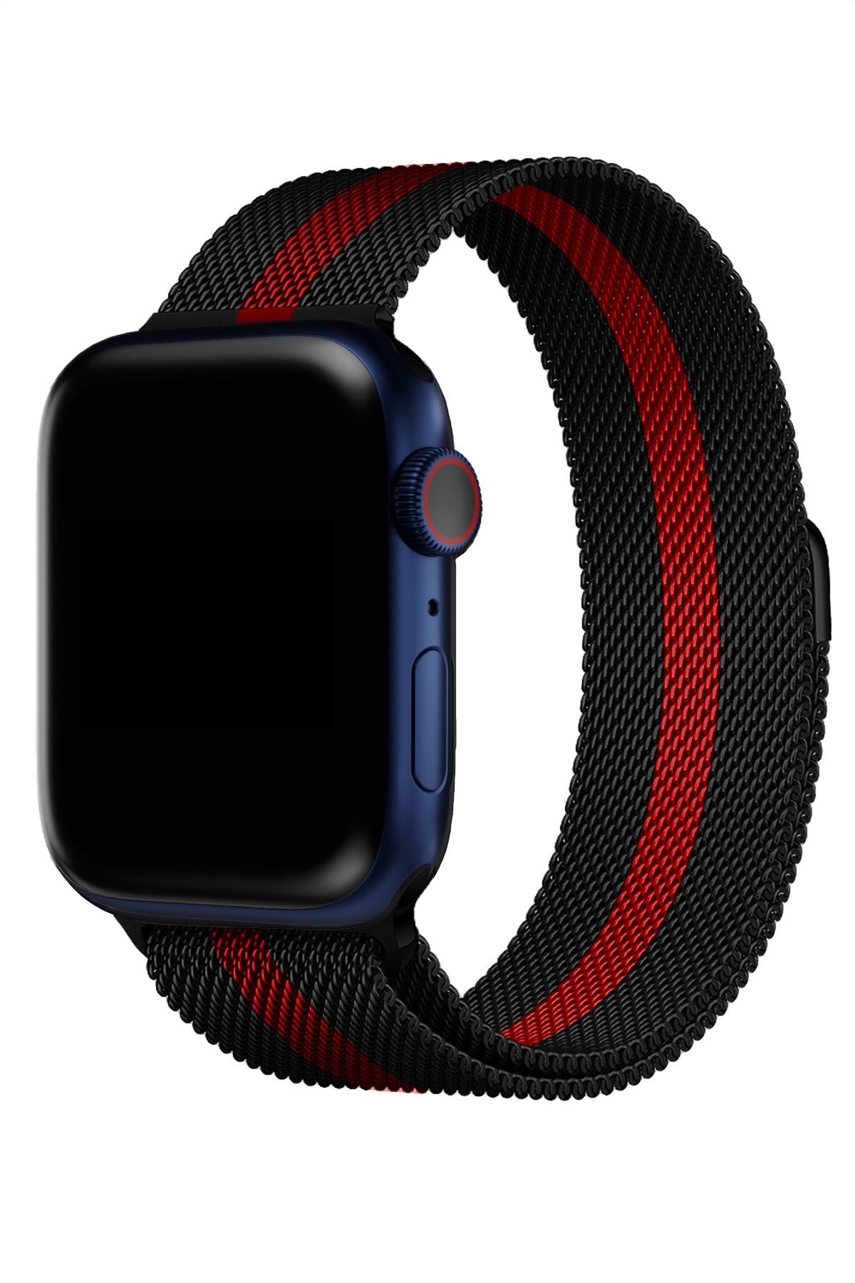 Apple Watch Uyumlu Metal Milano Loop Racing Red  bikordon