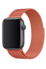 Apple Watch Uyumlu Çelik Milano Loop Siena