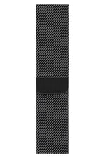 Apple Watch Uyumlu Metal Milano Loop Siyah  bikordon