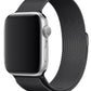 Apple Watch Uyumlu Metal Milano Loop Siyah  bikordon