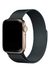 Apple Watch Uyumlu Çelik Milano Loop Sparkle