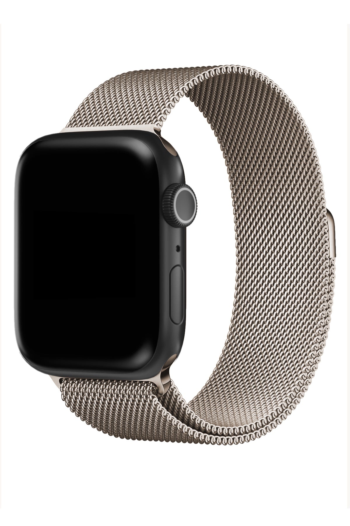 Apple Watch Uyumlu Metal Milano Loop Starlight  bikordon