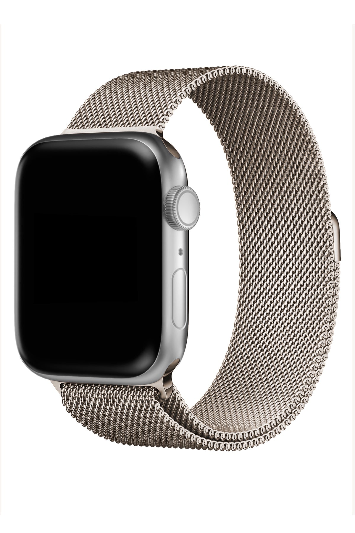 Apple Watch Uyumlu Metal Milano Loop Starlight  bikordon