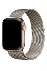 Apple Watch Uyumlu Çelik Milano Loop Starlight