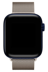 Apple Watch Uyumlu Çelik Milano Loop Starlight