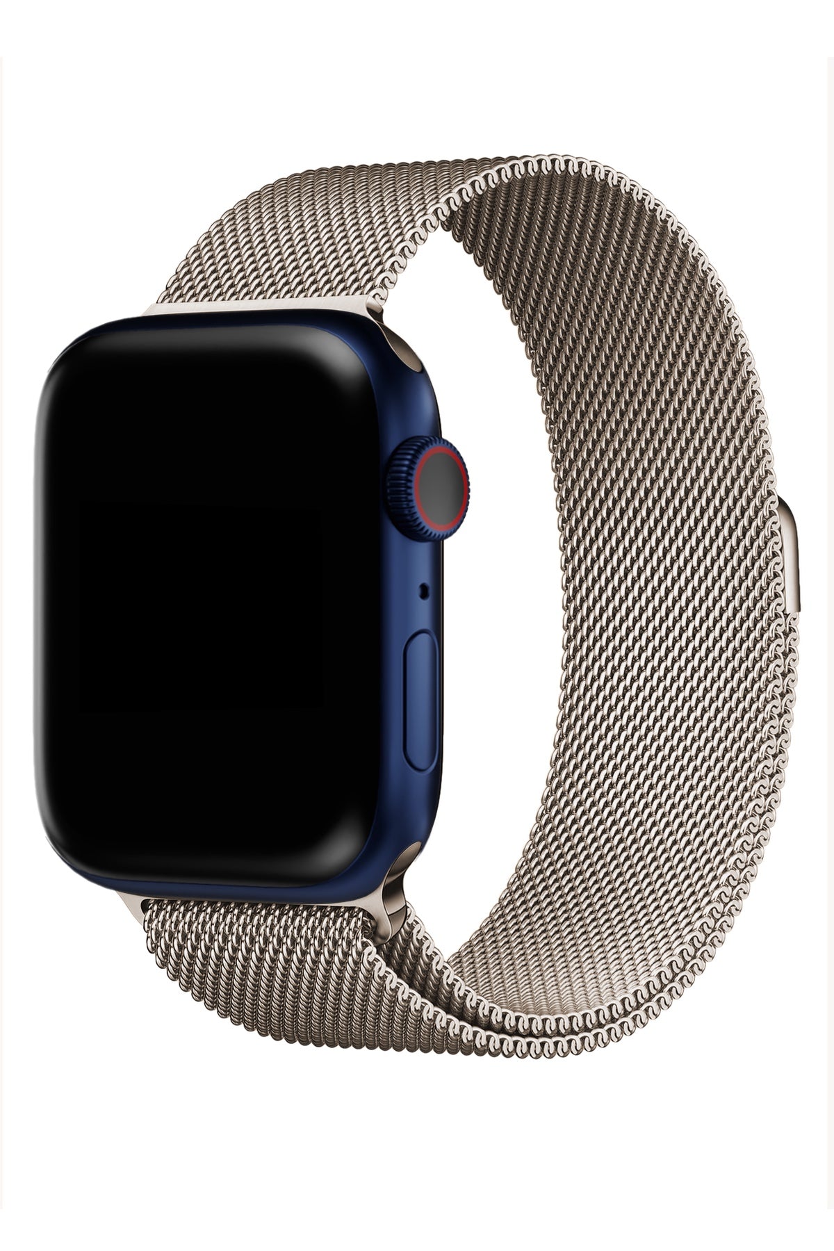 Apple Watch Uyumlu Metal Milano Loop Starlight  bikordon