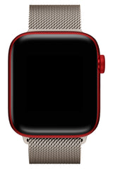 Apple Watch Uyumlu Çelik Milano Loop Starlight