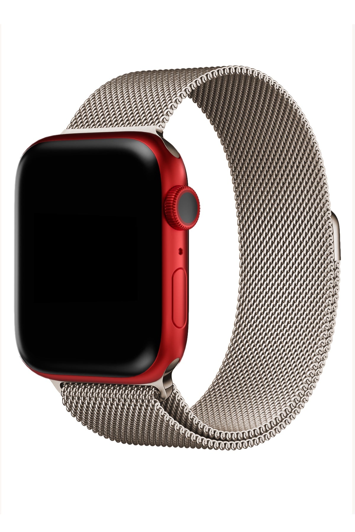 Apple Watch Uyumlu Metal Milano Loop Starlight  bikordon