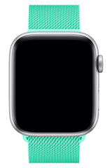 Apple Watch Uyumlu Çelik Milano Loop Su Yeşili