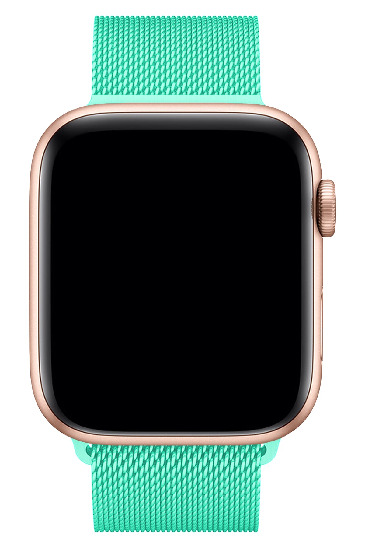 Apple Watch Uyumlu Metal Milano Loop Su Yeşili  bikordon