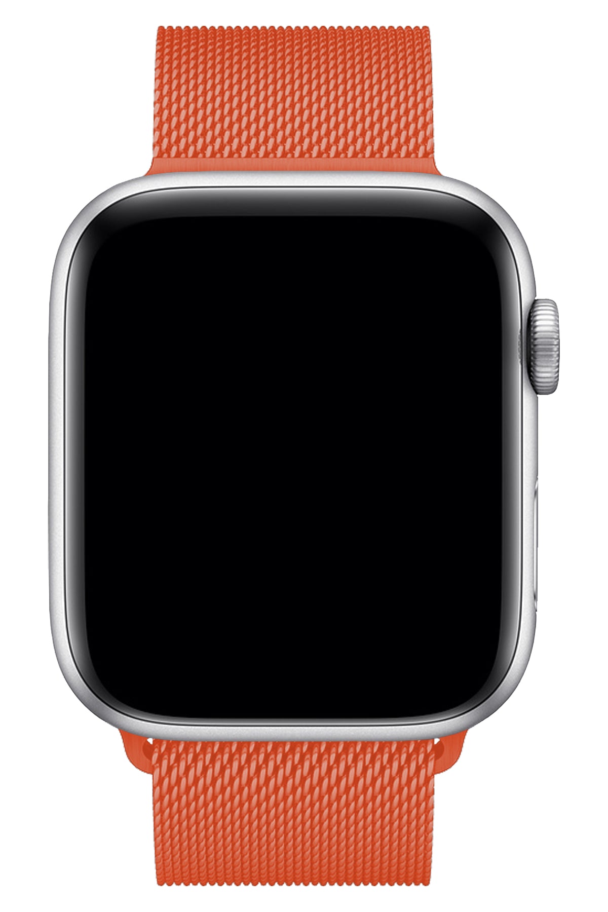 Apple Watch Uyumlu Metal Milano Loop Turuncu  bikordon