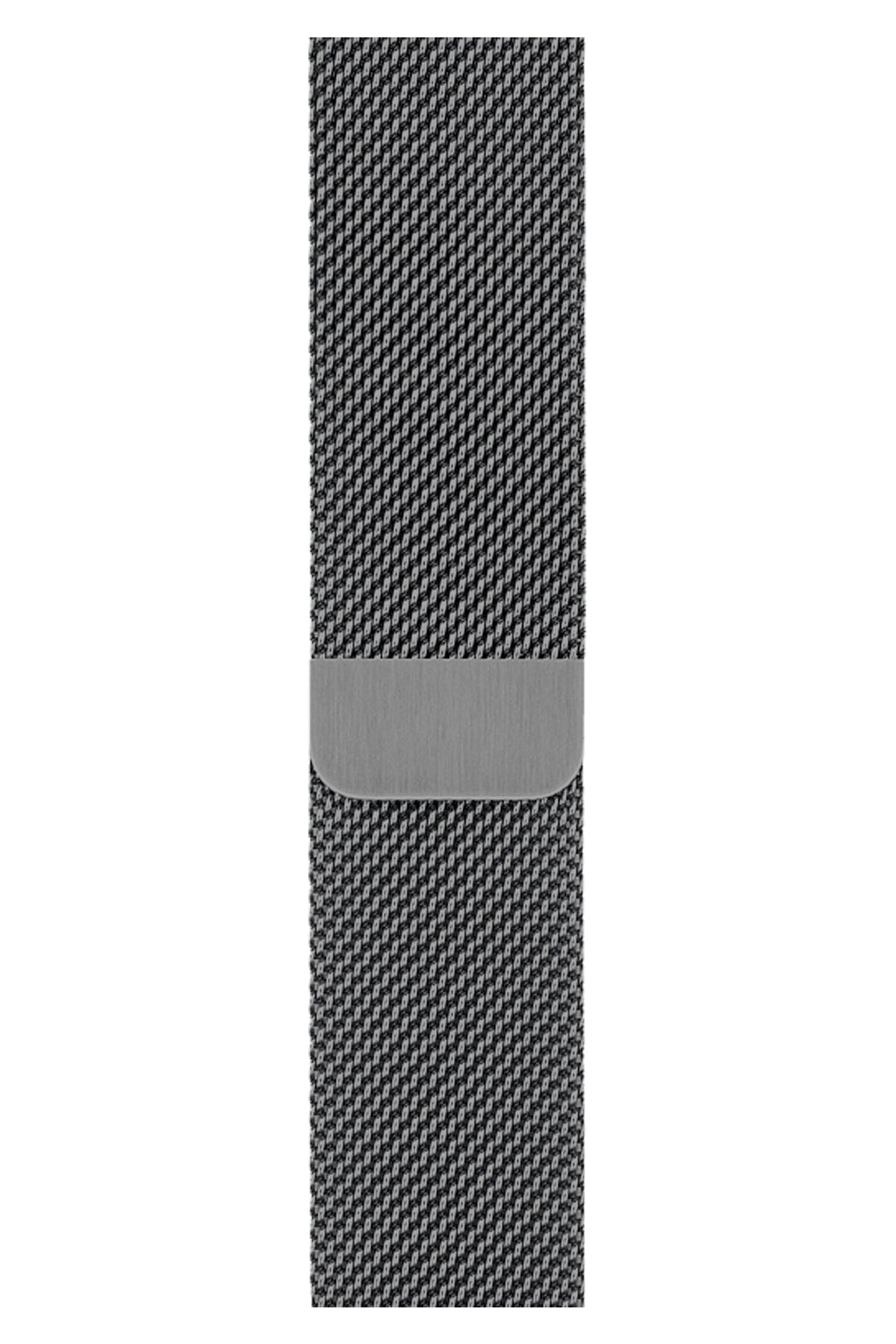 Apple Watch Compatible Steel Milano Loop Space Gray 