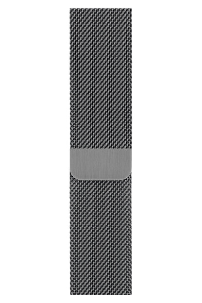 Apple Watch Uyumlu Metal Milano Loop Uzay Gri  bikordon