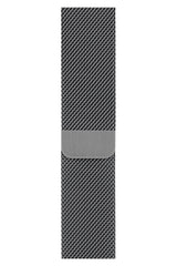 Apple Watch Uyumlu Çelik Milano Loop Uzay Gri