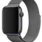 Apple Watch Uyumlu Metal Milano Loop Uzay Gri  bikordon