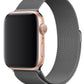 Apple Watch Uyumlu Çelik Milano Loop Uzay Gri