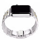 Apple Watch Compatible Classic Steel Loop Band Gold 