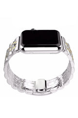 Apple Watch Compatible Classic Steel Loop Band Gold 