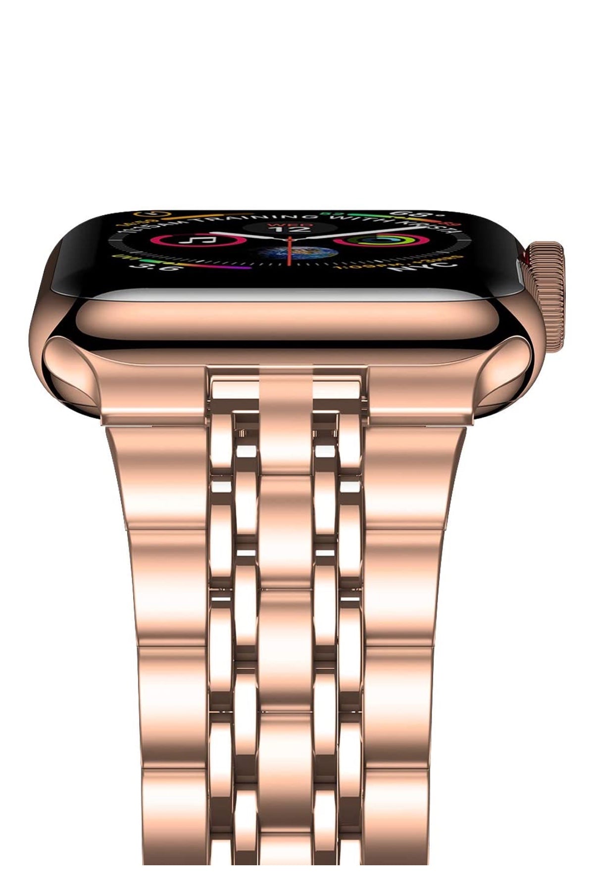 Apple Watch Uyumlu Beads Loop Çelik Kordon July  bikordon