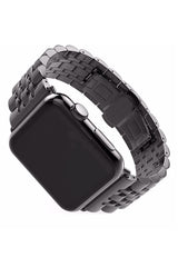Apple Watch Uyumlu Klasik Çelik Loop Kordon Siyah