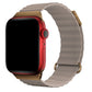 Apple Watch Compatible Premium Leather Loop Band Almond 