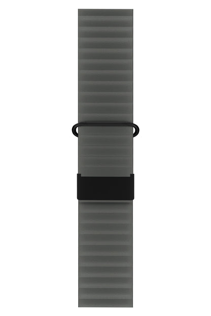 Apple Watch Uyumlu Premium Deri Loop Kordon Misty  bikordon