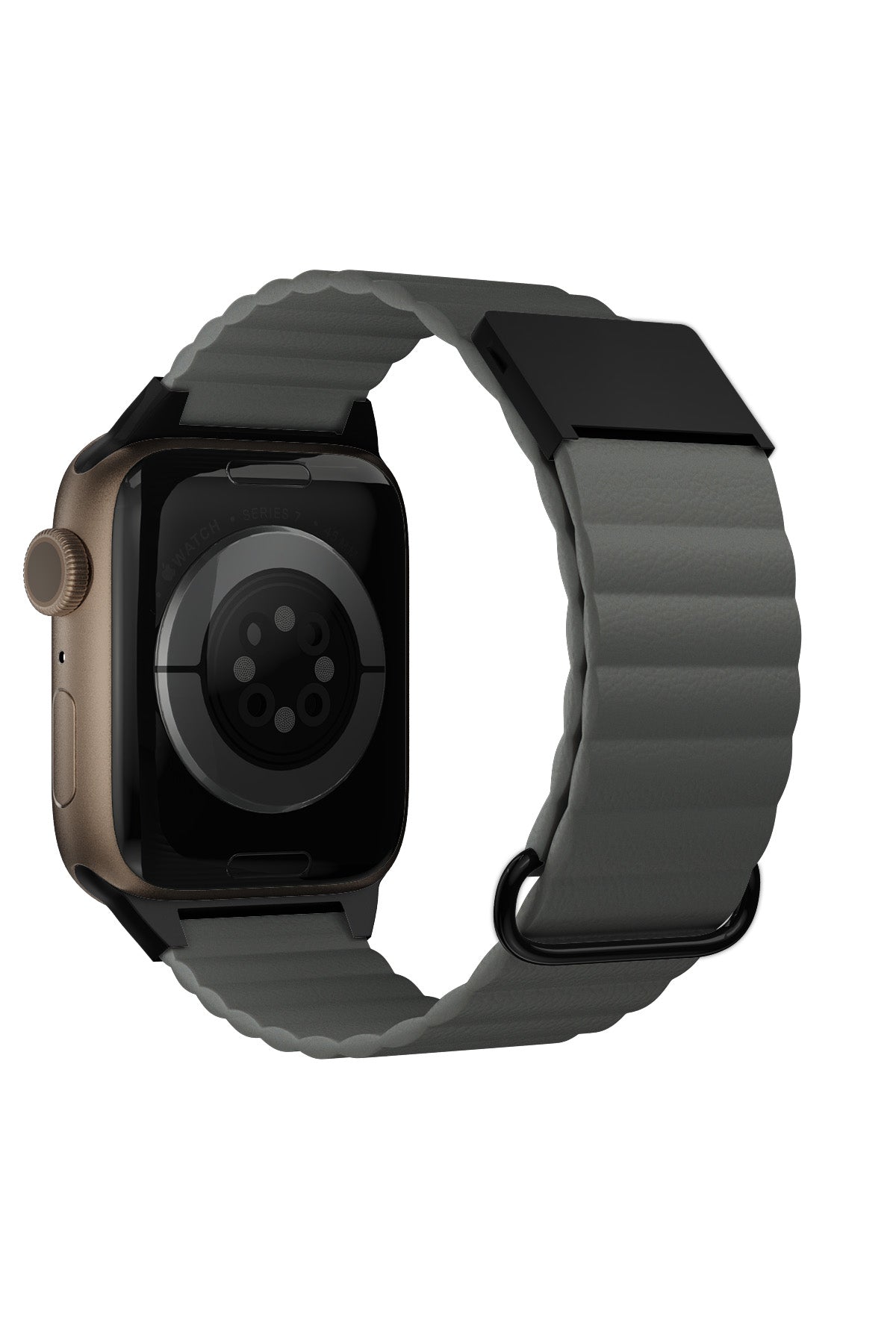 Apple Watch Uyumlu Premium Deri Loop Kordon Misty  bikordon