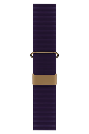 Apple Watch Uyumlu Premium Deri Loop Kordon Pansy  bikordon