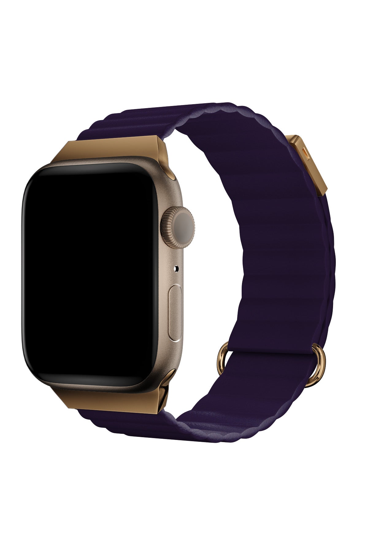 Apple Watch Uyumlu Premium Deri Loop Kordon Pansy  bikordon