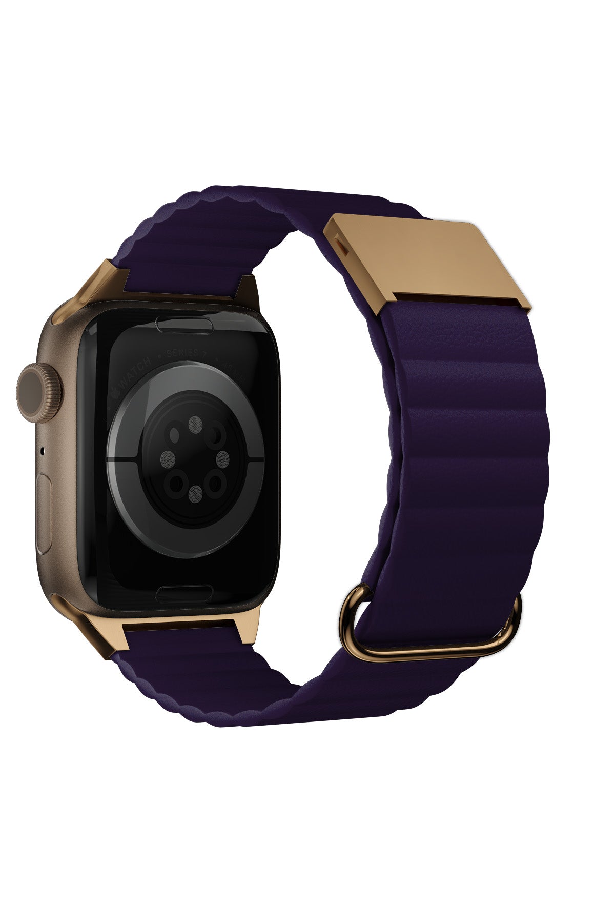 Apple Watch Uyumlu Premium Deri Loop Kordon Pansy  bikordon