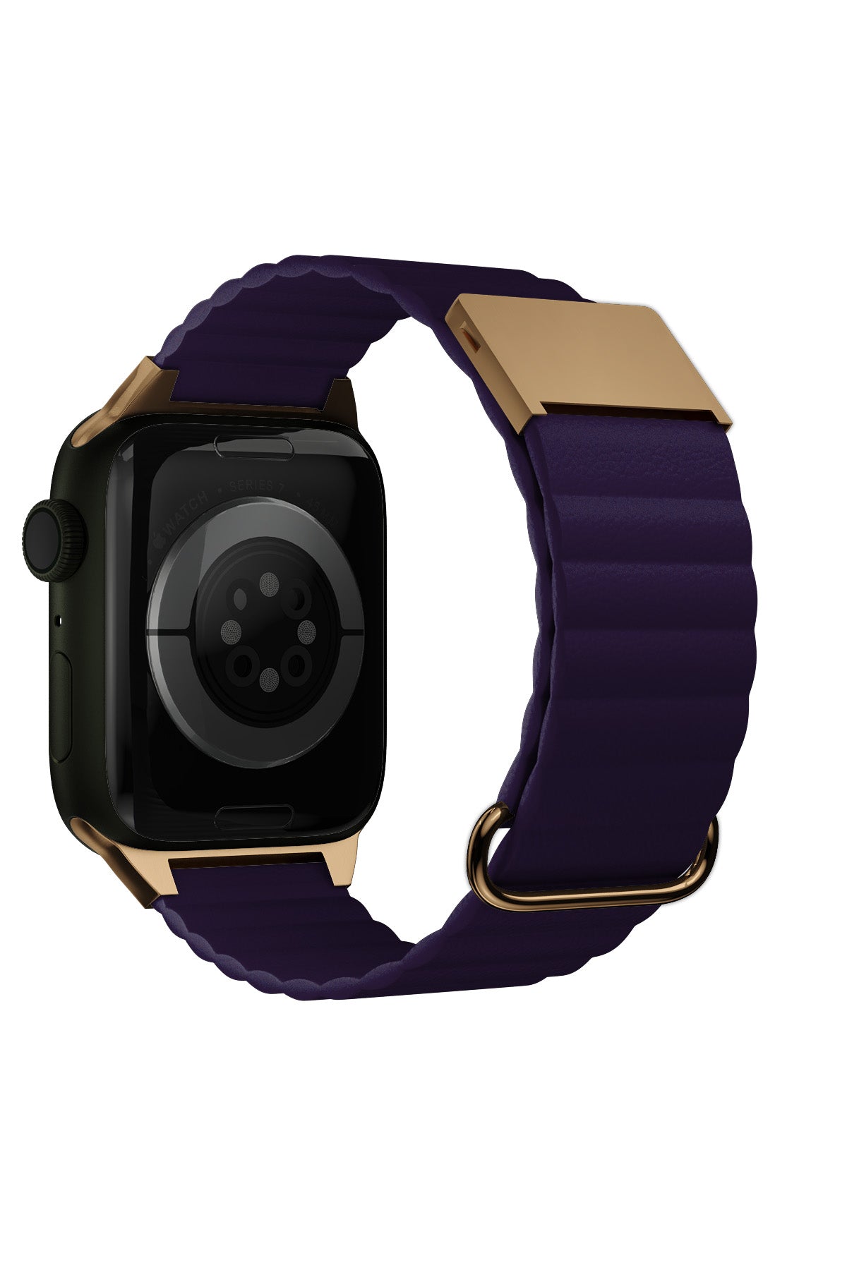 Apple Watch Uyumlu Premium Deri Loop Kordon Pansy  bikordon