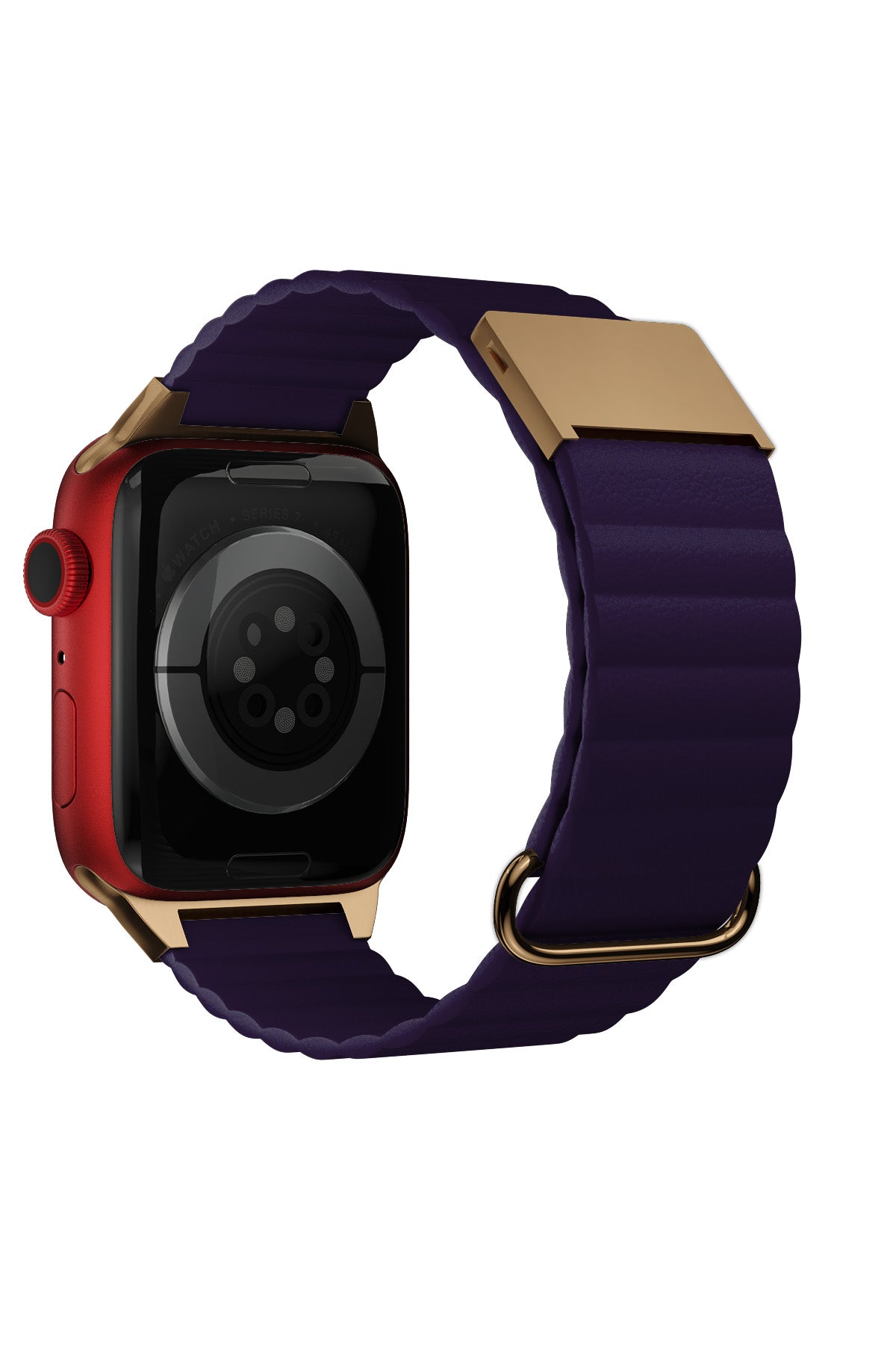 Apple Watch Uyumlu Premium Deri Loop Kordon Pansy  bikordon