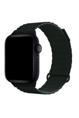 Apple Watch Uyumlu Premium Deri Loop Kordon Pine