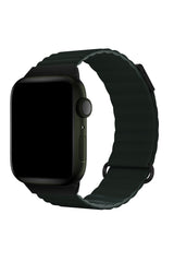 Apple Watch Uyumlu Premium Deri Loop Kordon Pine
