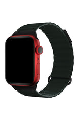 Apple Watch Uyumlu Premium Deri Loop Kordon Pine