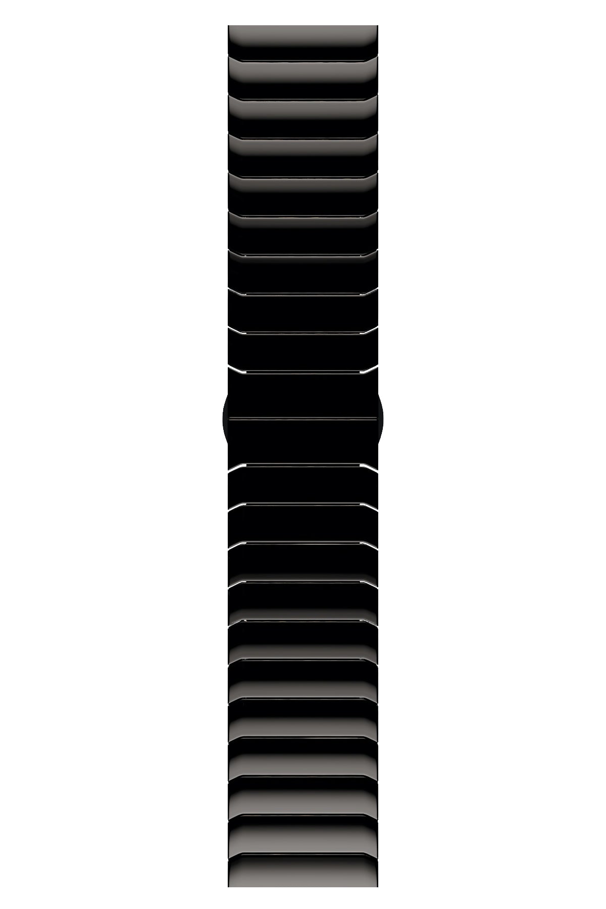 Apple Watch Compatible Ceramic Loop Band Black 