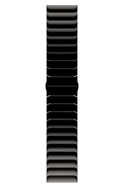 Apple Watch Uyumlu Seramik Loop Kordon Siyah  bikordon