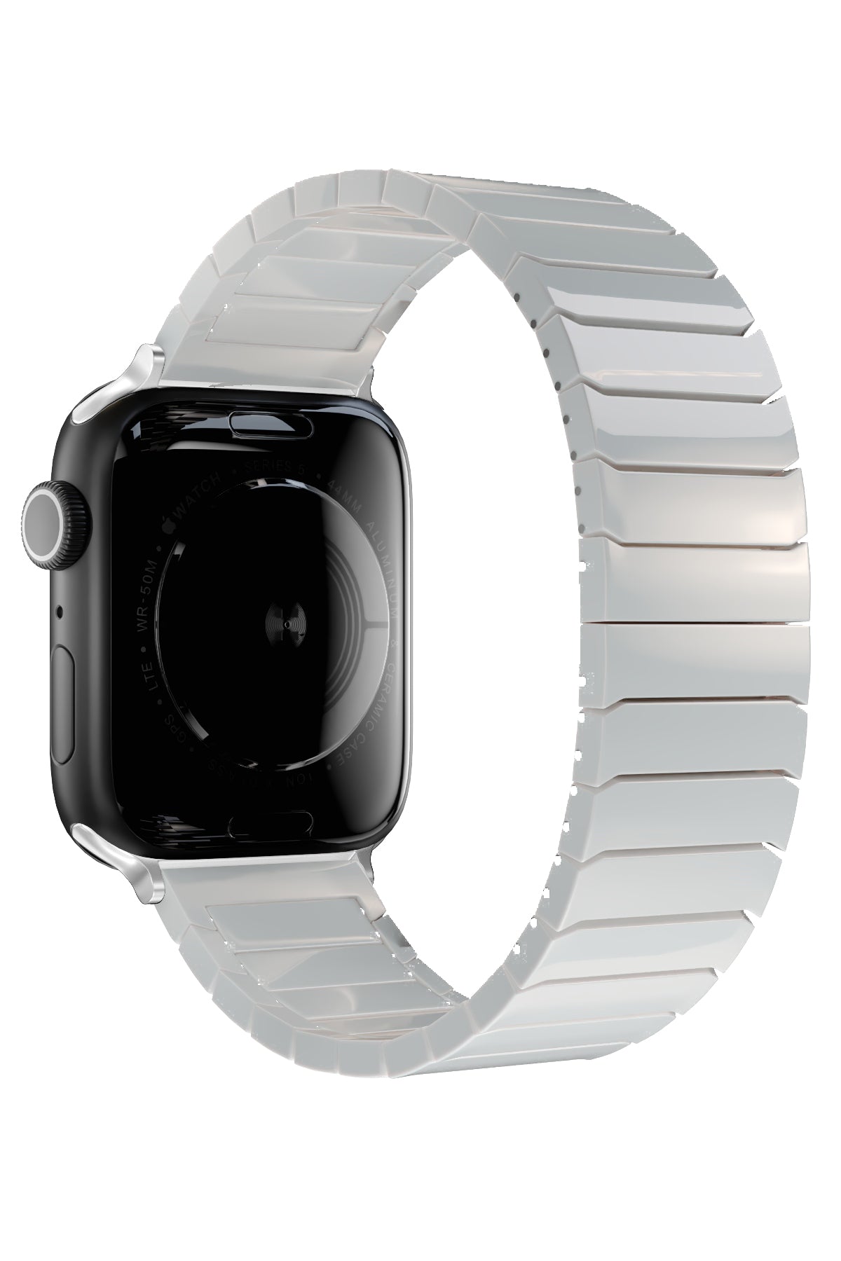Apple Watch Uyumlu Seramik Loop Kordon Beyaz  bikordon