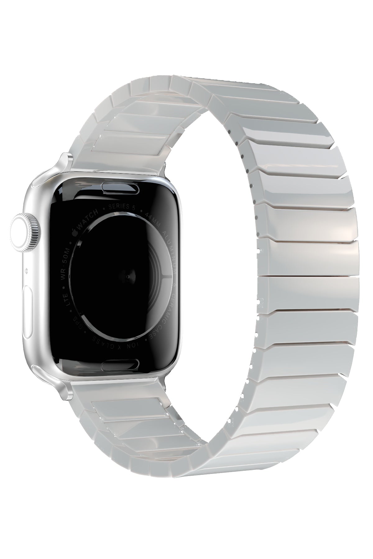 Apple Watch Uyumlu Seramik Loop Kordon Beyaz  bikordon