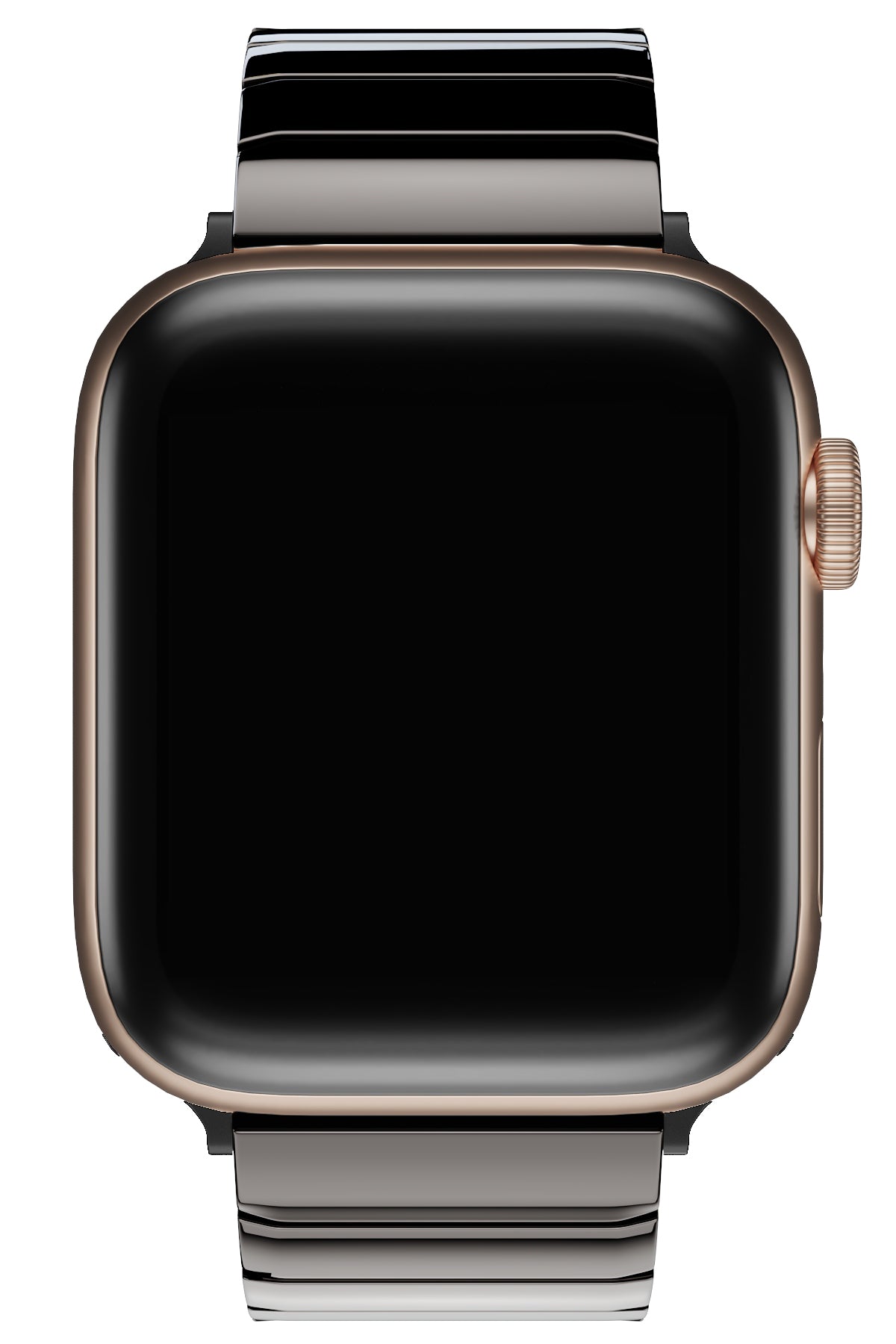 Apple Watch Uyumlu Seramik Loop Kordon Siyah  bikordon