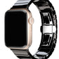 Apple Watch Uyumlu Seramik Loop Kordon Siyah  bikordon