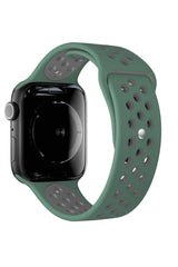 Apple Watch Uyumlu Silikon Delikli Spor Kordon Aventurin