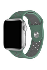 Apple Watch Uyumlu Silikon Delikli Spor Kordon Aventurin