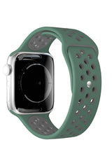 Apple Watch Uyumlu Silikon Delikli Spor Kordon Aventurin