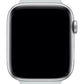 Apple Watch Uyumlu Silikon Delikli Spor Kordon Beyaz Kum Pembe  bikordon